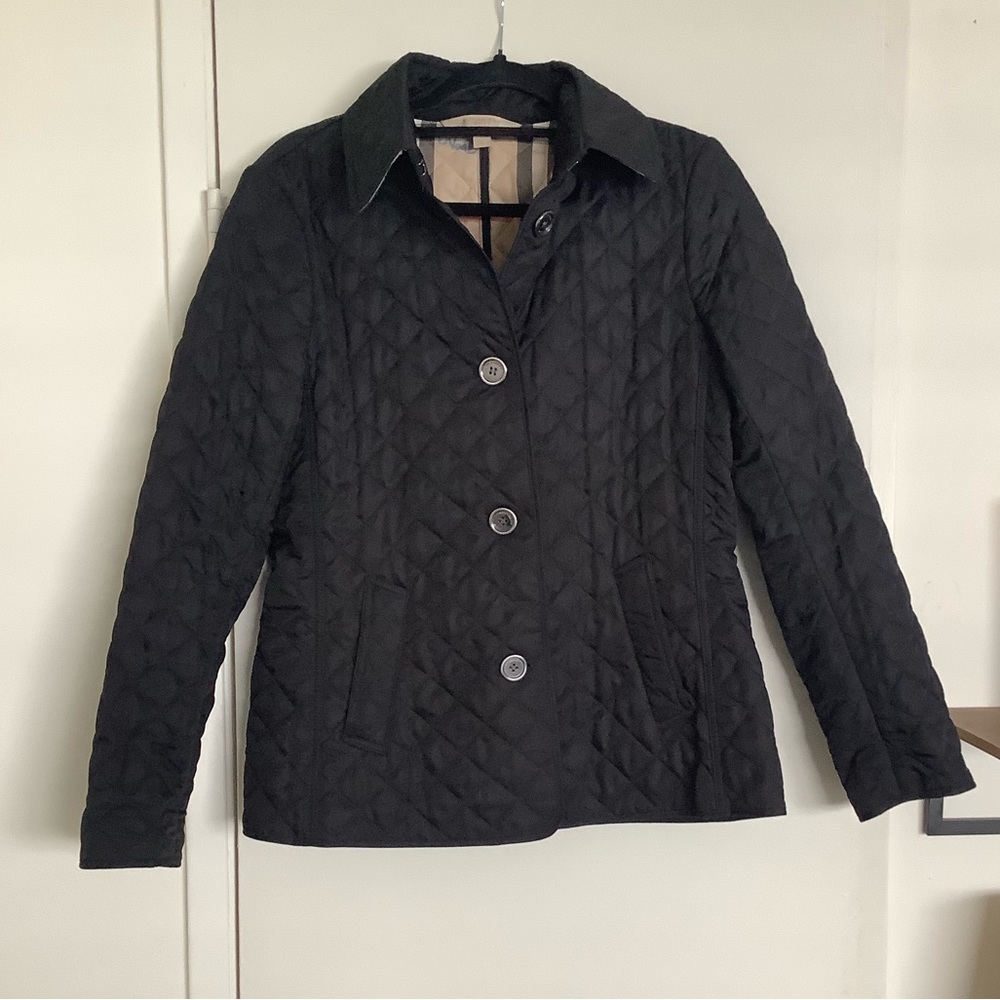 Burberry quilted jacket